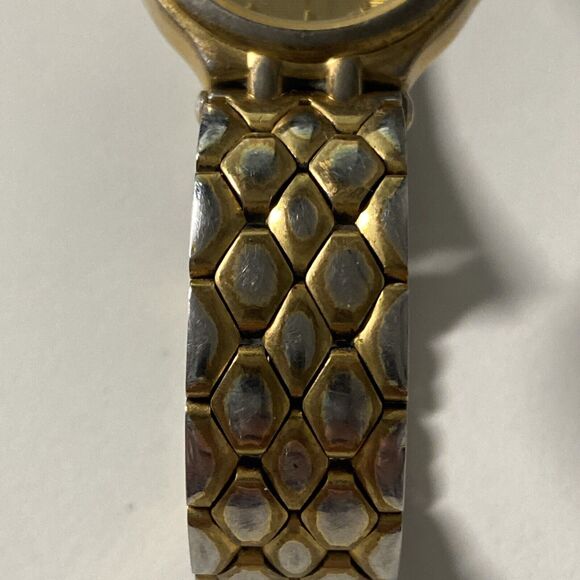 Givenchy Paris Diamond Quartz Watch Women's Gold Tone Bracelet - Picture 3 of 10